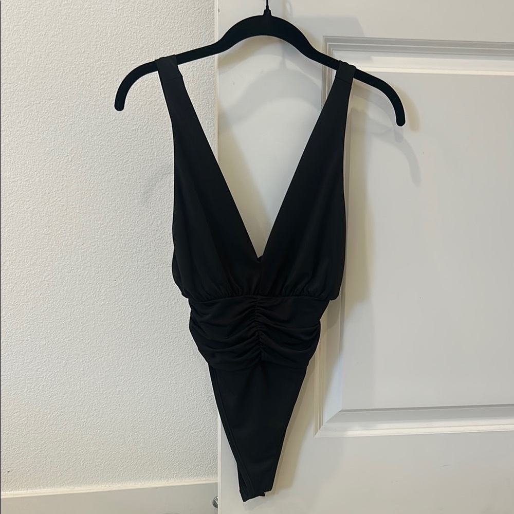 Black One Piece Top